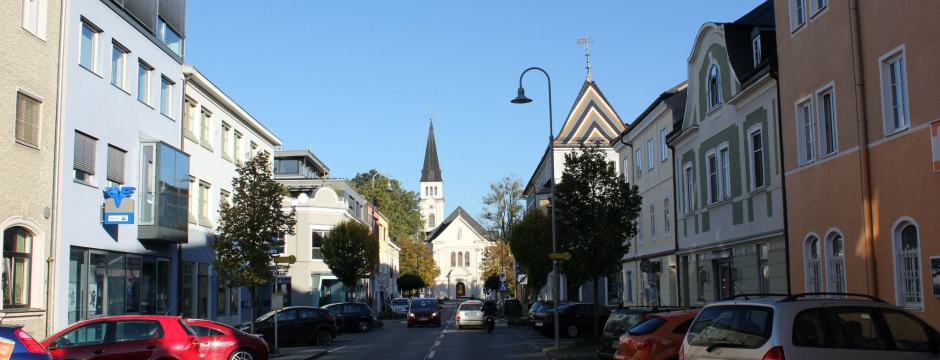 Brückenstraße in Oberndorf bei Salzburg