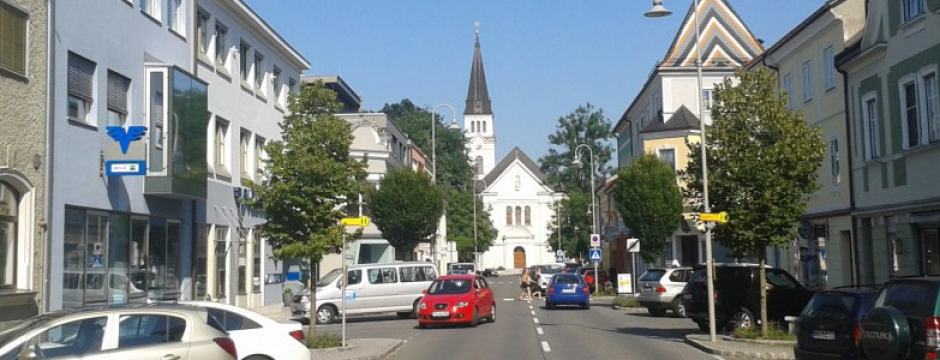 Brückenstraße in Oberndorf bei Salzburg
