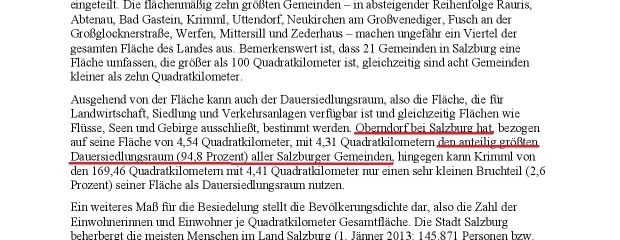 Salzburger Landeskorrespondenz 29.08.2013 Gemeinderanking Seite 1