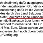 Baukosten ohne Grunderwerb!