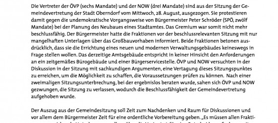 GV 28.08.2013 Gemeindeamt - Presseaussendung der ÖVP Oberndorf-001