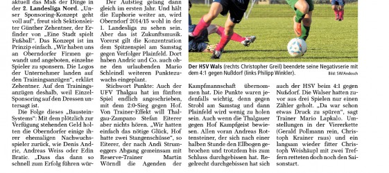 Sponsoring-Konzept geht auf