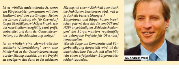 Was ist demokratisch - quelle SPÖ Oberndorf ortspöst 11 2013