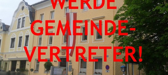 Werde Gemeindevertreter
