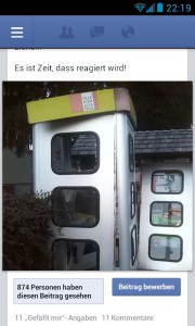 Screenshot Facebook Initiative Zukunft Oberndorf