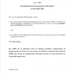 Gegendarstellung GSWB