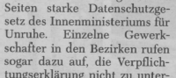 Geheimhaltungspflicht