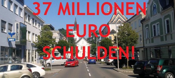 37 MILLIONEN Euro Schulden