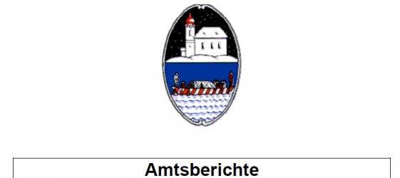 Amtsberichte Gemeindevertretung Oberndorf 07.05.2014