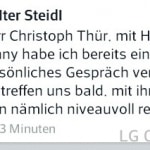Walter Steidl SPÖ - Antwort niveauvoll reden
