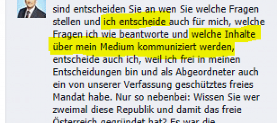 Walter Steidl SPÖ Zensur 3