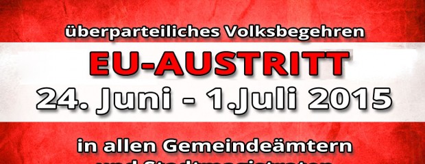 EU-Austritt Volksbegehren 2015